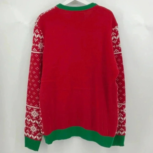 HAPPY HOLIDAYS CHRISTMAS  SWEATER - Picture 3 of 3